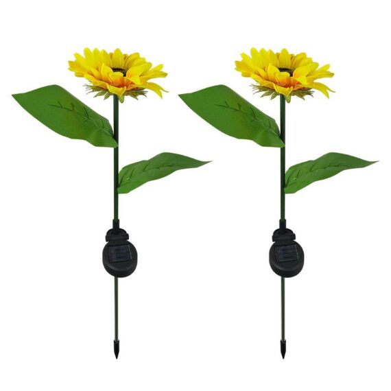 Landscape Garden LED Solar Sunflower Light 2 Pce. 5