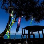 Wind chime with Solar LED Colorful Lights 3