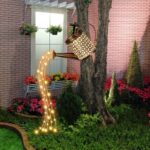 Garden Watering Can LED Solar Powered Fairy Lights 3