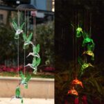 Wind chime with Solar LED Colorful Lights 5