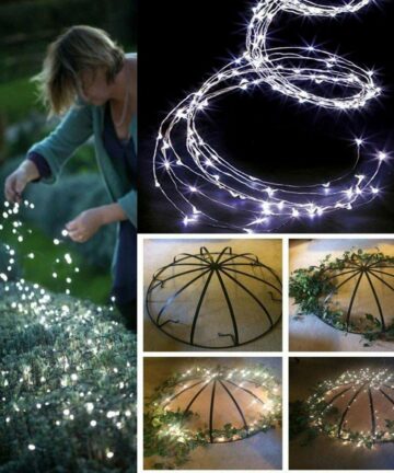 Solar LED Fairy Light  - Multi String Waterfall 5