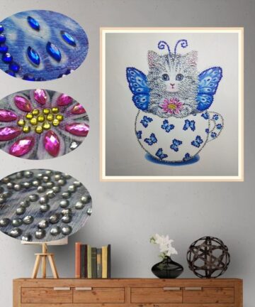 5D Diamond Painting by Number Kits - Kittens 2