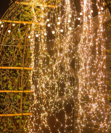 Solar LED Fairy Light  - Multi String Waterfall 4