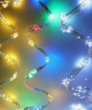 Solar LED Fairy Light  - Multi String Waterfall 3