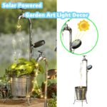 Solar Powered LED  Water Faucet Planter Light 2