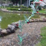 Wind chime with Solar LED Colorful Lights 6