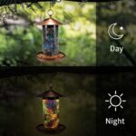 Outdoor Solar Lantern  Bird Feeder  3