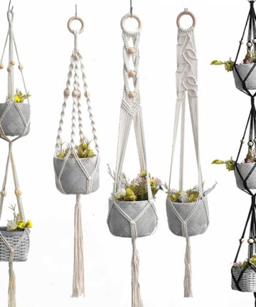 Plant Hanger 100% Macrame Handmade 1