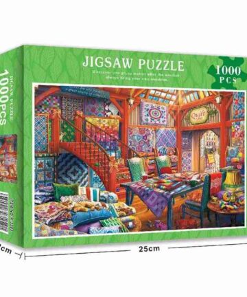 Jigsaw Puzzle 1000 Pieces Quilt Shop 4