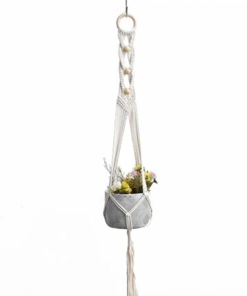 Plant Hanger 100% Macrame Handmade 4