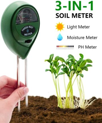 Soil Tester Meter  3in1  /  4in1  3