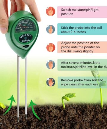 Soil Tester Meter  3in1  /  4in1  5