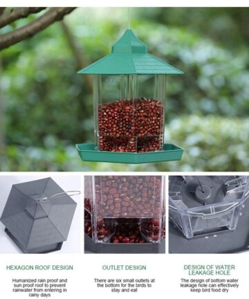 Bird Feeder Outdoor Hanging  4