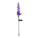 Landscape Garden LED Solar Violet Flower 4