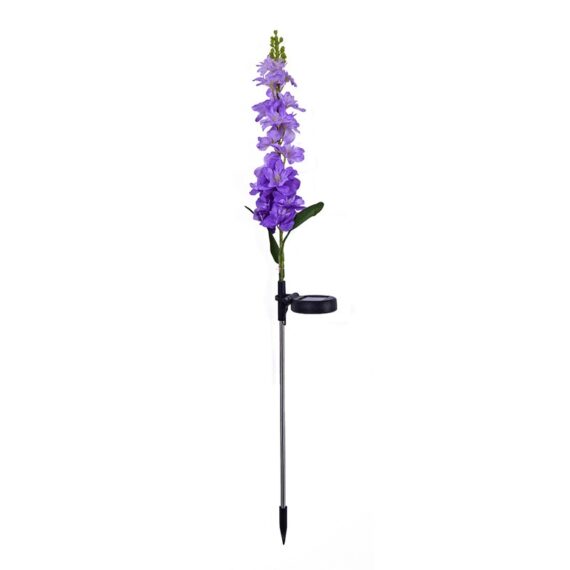 Landscape Garden LED Solar Violet Flower 4