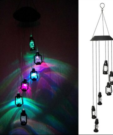 Windchime LED Solar Lanterns  2